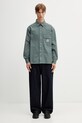 Carhartt WIP Reno Shirt Jac koszula bawełniana męska I031447.3GDXX zielony