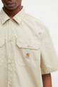Carhartt WIP S/S Craft Shirt koszula safari męska beżowy I035232.3INXX