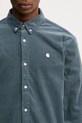 Carhartt WIP L/S Madison Fine Cord Shirt koszula sztruksowa męska niebieski I030580.3MGXX