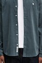 Carhartt WIP L/S Madison Fine Cord Shirt koszula sztruksowa męska I030580.3MGXX niebieski