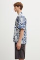 Carhartt WIP S/S Vestige Shirt koszula bawełniana męska I036213.3PWXX niebieski SS26