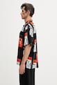 Carhartt WIP S/S Sean Hamilton Shirt koszula z wiskozy męska I036290.3QQXX czarny SS26