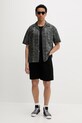 Carhartt WIP S/S Snake Camo Shirt риза от памук мъжка I036275.3QAGD зелен SS26