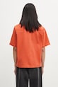Odzież No Problemo Mini Problemo Denim koszula bawełniana męska NP4011405 pomarańczowy