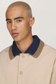 adidas Originals CLOT x adidas by Edison Chen koszula z dodatkiem merino męska beżowy KE7065