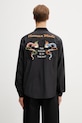 Human Made MENS WOVEN SHIRT сорочка чоловіча з бавовною чорний HM31SH005