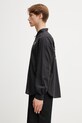 Human Made MENS WOVEN SHIRT πουκάμισο με βαμβάκι ανδρικό HM31SH005 μαύρο SS26