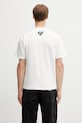 Oblečení Human Made MENS KNITTED T-SHIRT tričko bavlněné pánské HM31TE006 bílá