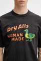 Human Made MENS KNITTED T-SHIRT tričko bavlněné pánské černá HM31TE006