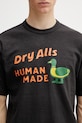 Human Made MENS KNITTED T-SHIRT футболка бавовняна чоловіча чорний HM31TE006