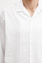 BEAMS koszula bawełniana męska biały 1111.1309.301