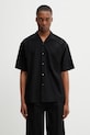 BEAMS сорочка вовняна чоловіча чорний 1101.1630.563