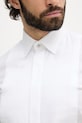 Michael Kors Σμόκιν πουκάμισο ανδρικό βαμβακερό με ελαστάν MK0DS01681 λευκό