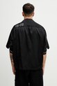 Odzież Maison MIHARA YASUHIRO koszula męska z lyocellem A16SH082 czarny