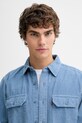 Levi's koszula sztruksowa CLASSIC WORKER niebieski 19587