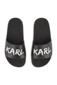 Detské šľapky Karl Lagerfeld čierna Z31178.36.39