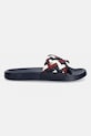 Tommy Hilfiger klapki TH CORNROW POOL SLIDE FW0FW09039 granatowy SS26