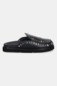 Tommy Hilfiger klapki TH EMBELLISHED PINS MULE FW0FW09166 czarny SS26