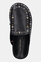 Tommy Hilfiger klapki TH EMBELLISHED PINS MULE czarny FW0FW09166