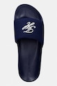 Tommy Hilfiger klapki damskie TH SCRIPT POOL SLIDE granatowy FW0FW09286