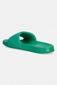 Obuwie Tommy Hilfiger klapki damskie TH SCRIPT POOL SLIDE FW0FW09286 zielony