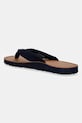 Cipők Tommy Hilfiger tangapapucs női TH LTR FOOTBED SUMMER SANDAL FW0FW09194 sötétkék