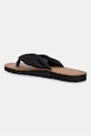 Boty Tommy Hilfiger žabky dámské TH LTR FOOTBED SUMMER SANDAL FW0FW09194 černá