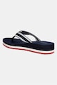 Obuwie Tommy Hilfiger japonki damskie TH FLAG PRINT SUMMER SANDAL FW0FW09195 granatowy