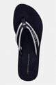 Tommy Hilfiger japonki damskie TH FLAG PRINT SUMMER SANDAL granatowy FW0FW09195