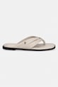 Tommy Hilfiger japonki damskie skórzane ELEVATED TOE POST LTH SANDAL FW0FW09216 beżowy SS26
