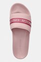 Tommy Hilfiger klapki basenowe damskie TH WEBBING POOL SLIDE różowy FW0FW09359
