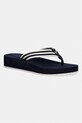 Tommy Hilfiger japonki damskie TH STRIPE SUMMER SANDAL granatowy FW0FW09196