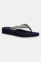 Tommy Hilfiger japonki damskie TH STRIPE SUMMER SANDAL granatowy FW0FW09196