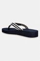 Obuwie Tommy Hilfiger japonki damskie TH STRIPE SUMMER SANDAL FW0FW09196 granatowy