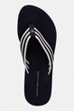 Tommy Hilfiger japonki damskie TH STRIPE SUMMER SANDAL granatowy FW0FW09196