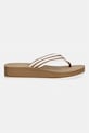 Tommy Hilfiger japonki damskie TH STRIPE SUMMER SANDAL FW0FW09196 beżowy SS26