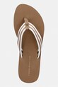 Tommy Hilfiger japonki damskie TH STRIPE SUMMER SANDAL beżowy FW0FW09196