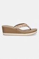 Tommy Hilfiger japonki damskie TH ROPE SUMMER SANDAL FW0FW09197 beżowy SS26