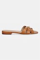 Кожени чехли Lauren Ralph Lauren Blike Slide 802982875006.200 кафяв SS26