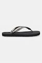 Calvin Klein șlapi pentru femei FLIP FLOP TPU METALLIC HW0HW02956 negru SS26