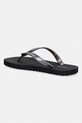 Boty Calvin Klein žabky dámské FLIP FLOP TPU METALLIC HW0HW02956 černá