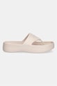 Calvin Klein șlapi pentru femei ONE PIECE EVA FLIP FLOP THONG HW0HW02957 bej SS26
