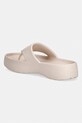 Încălțăminte Calvin Klein șlapi pentru femei ONE PIECE EVA FLIP FLOP THONG HW0HW02957 bej
