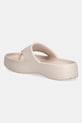 Încălțăminte Calvin Klein șlapi pentru femei ONE PIECE EVA FLIP FLOP THONG HW0HW02957 bej