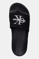 Calvin Klein чехли дамски ESS SLIDE CV черен HW0HW02958
