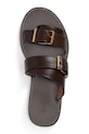 Δερμάτινες σαγιονάρες Polo Ralph Lauren Bkle Slide καφέ 818P01589003
