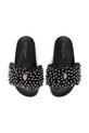 Kurt Geiger London klapki Meena Eagle Bead 5392209999 czarny SS26