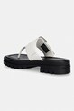 Boty Tommy Jeans žabky dámské TJW BUCKLE SANDAL EN0EN02948 bílá