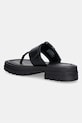 Încălțăminte Tommy Jeans șlapi pentru femei TJW BUCKLE SANDAL EN0EN02948 negru