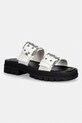 Tommy Jeans šľapky dámske TJW BUCKLE STRAPS SANDAL béžová EN0EN02966